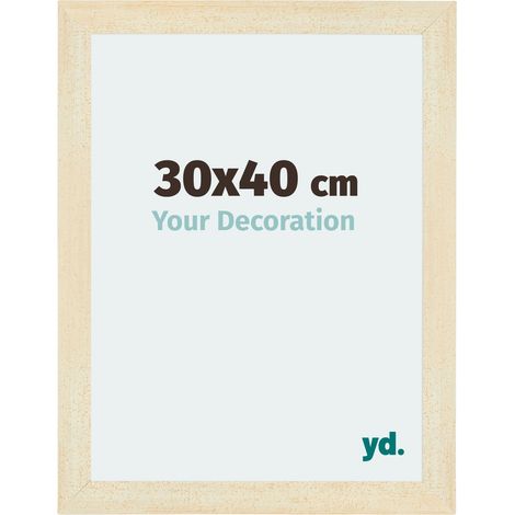 Cadre Puzzle 30x40 cm - Sable Patiné - MDF - Mura. (1/5)