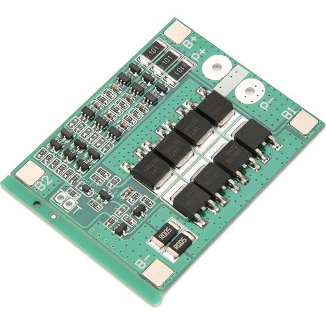 3S 12V 25A Lithium Battery Protection Board PCB BMS with Balance Circuit