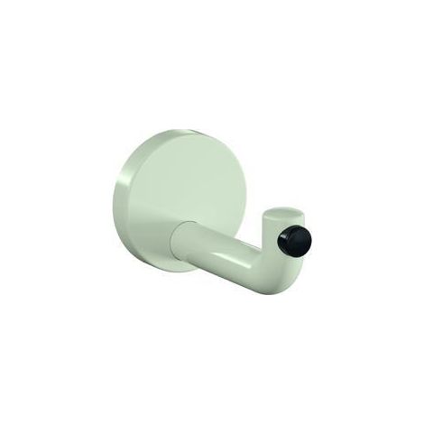 Wandhaken mit Türpuffer schwarz reinweiß (1/5)