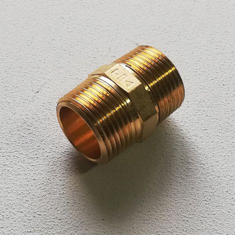 Niples nipplo da 1'' in ottone mm (1/2)