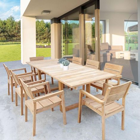 HOLLAND - tavolo in teak allungabile (1/2)