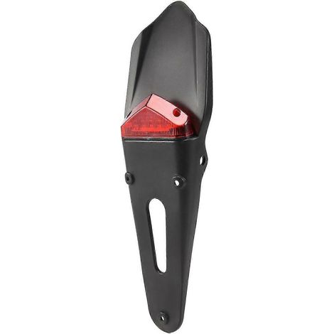 Hinterradkotflügel mit LED-Bremse, rotes Rücklicht, Motocross, XR, CRF, KLX, Enduro, EXC