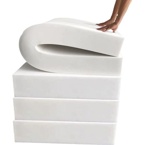 Coussin De Dossier De Canapé Pliable En Mousse Pour Enfant Oreiller De Remplissage 50 X 40 X 8 Cm Idéal Lit Ou Salon (1/4)