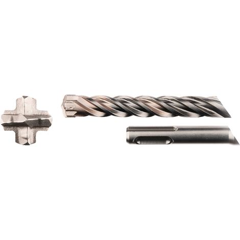 E-24882 Broca SDS-PLUS, Nemesis II, 20 x 250 mm, TCT