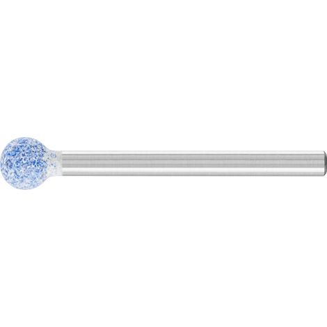 PFERD TOOLS TOUGH Schleifstift Kugel Ø 6x6 mm Schaft-Ø 3 mm CO60 für schwer zerspanbare Werkstoffe 10 Stk