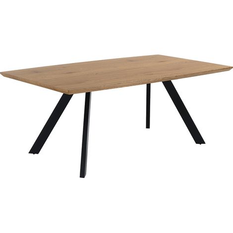 Esstisch mit 8 Sitzplätzen 160x90cm modern aus Holz Torrance