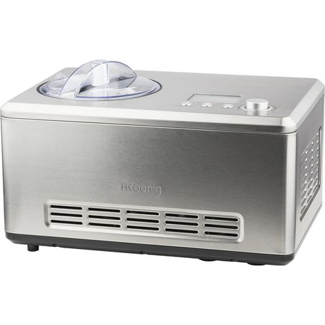 HKoenig HF320 Máquina para Hacer Helados, 180 W, Acero Inoxidable (1/5)