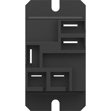 Boîtier pour contacts mâles série DTM TE Connectivity DTM04-2P-P007 Nbr total de pôles 2 1 pc(s) (1/5)