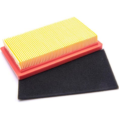 Filtre A Air - Papier Et Mousse - Pour Tondeuse A Gazon Honda GVX150 GVX160 HR1950 HR2150 HRB475 HRB535 MTD 1P61 EH - Lot De 2