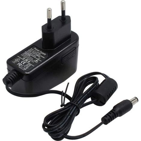 12V 1A DC-Netzteil für IP-/CCTV-Überwachungskameras, Netzkabel, Ladegerät, 12V 1000mA DC-Ausgang, 100V–240V/50 oder 60Hz/0,4A max. AC-Eingang, EU-Stecker, Schwarz -DPZO (1/5)