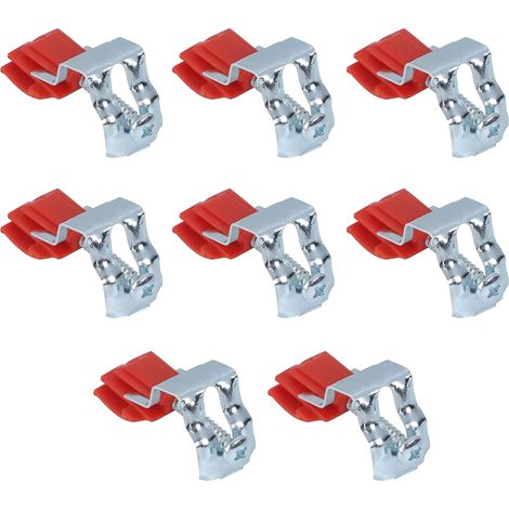 PCS Sink Fixing Clips, Recessed Sink Clips, Sink Mounting Clips, Kitchen Sink Clips, Adjustable Perforated Screw Fixing for Sink Bowl (1/5)
