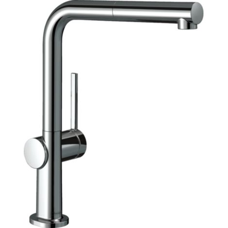 hansgrohe Talis M54 monomando de cocina 270, caño extraíble, (1/3)