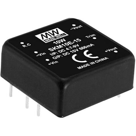 Module convertisseur CC/CC Mean Well SKM10E-05 Nbr. de sorties: 1 x 2 A 10 W 1 pc(s) Q122202 (1/4)