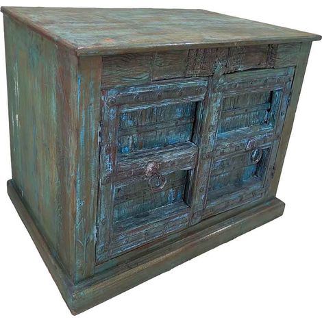 Aparador de madera artesanal 116x49x90h cm (1/5)