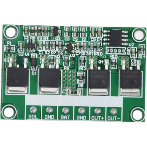 Solarbetriebenes Lichtschaltkreis-Steuermodul mit MOSFET, 10 A, hohe Leistung, 4 Modi, Zubehör