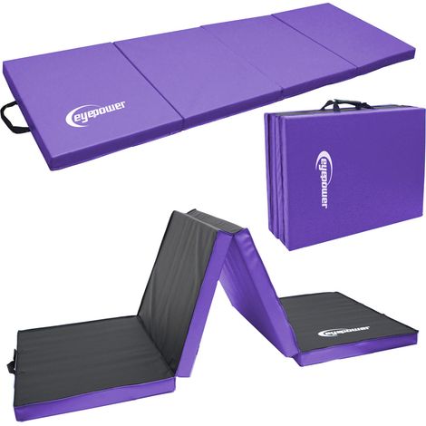 180x60 Klappbare Gymnastikmatte - 5cm dicke Turnmatte Kinder - Weichbodenmatte