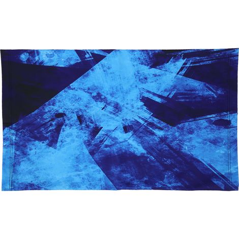 Cache-cou multifonction WHEEL UP - Foulard cagoule bandeau passe-montagne - Imprimé numérique - Bleu sirène - Écharpe polaire (1/5)