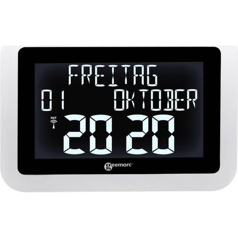 [GEBRAUCHT] B-Ware Geemarc VISO15 Funkuhr Funkwecker Wecker Funk-Ecker Funk-Uhr (1/2)