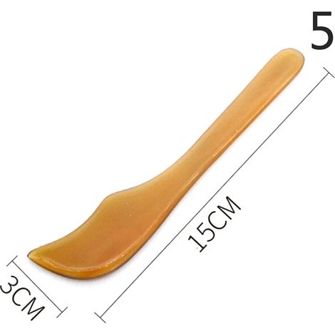 Peigne Gua Sha en pierre naturelle, à gratter à la gouache, pour massage de la tête et du corps, grattage des méridiens, réflexologie, outil de thérapie en jade pour la circulation sanguine-AquaForge