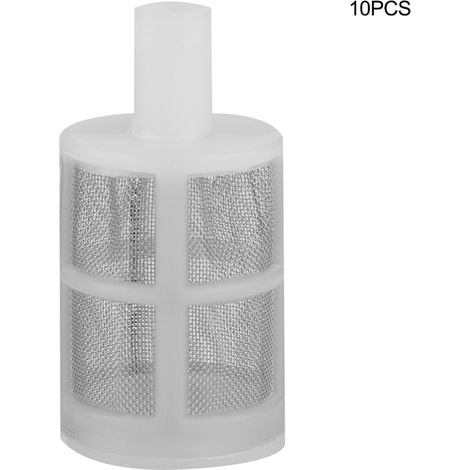 Filtre de pompe à eau d'aquarium, 10 pièces, filet de nettoyage en maille, accessoire pour Aquarium 10MM (1/5)