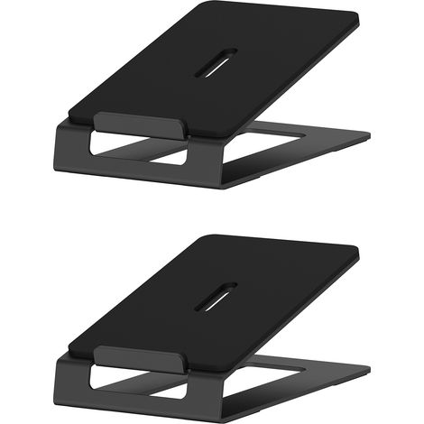 AISENS - SOPORTE UNIVERSAL DE SOBREMESA PARA ALTAVOCES, NEGRO