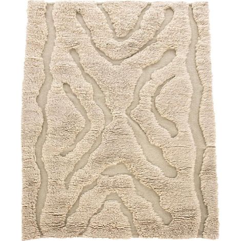 Tapis Déco en Laine "Trondheim x Josefin" 202x300cm Beige (1/5)
