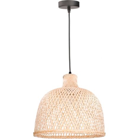Forlight Lampada a Sospensioni per Interni Riba Ø350Mm E27 15W Nero (1/5)