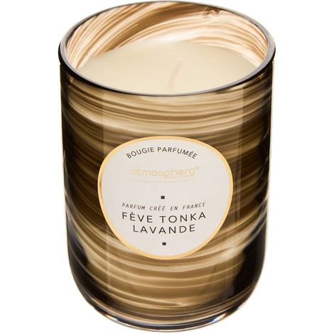 Candela profumata alla lavanda ondulata e alla fava tonka 275g - Atmosphera créateur d'intérieur