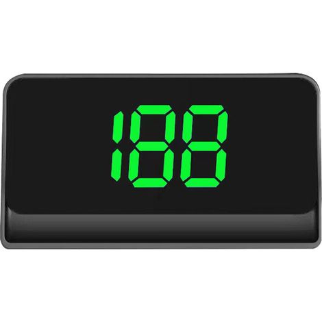 Pantalla de visualización frontal para automóvil, pantalla de velocímetro, proyector de parabrisas/MPH, accesorios de repuestos electrónicos generales para automóviles (1/5)