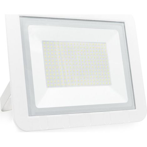 Projecteur led froid plat matel blanc ip65 200w (1/2)