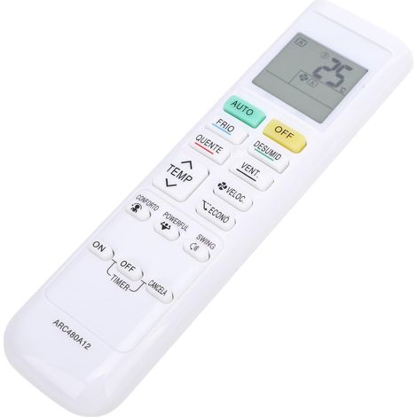 Télécommande de Remplacement Série ARC480A pour Climatiseur ARC480A11 ARC480A12 ARC480A13 ARC480A9 ARC480A49 ARC480A53 ARC480A55 (1/5)