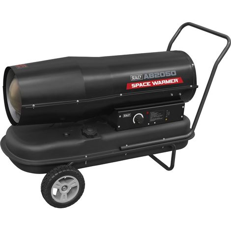 Sealey Space Warmer® Kerosene/Diesel Heater 205,000Btu/hr with Wheels AB2050