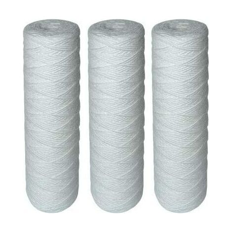 AGE Fil ultrasonique de cartouche de filtre de coton de PP autour du panneau de ligne de cartouche de filtre nettoyage cartouche de filtre de circulation d'électrolyte cartouche de filtre 10 pouces 3  (1/5)