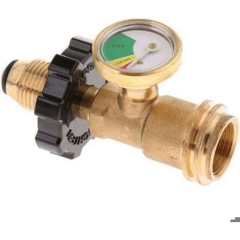 Jauge De Niveau De Propane - Raccord POL Vers QCC1 - Pour Barbecue Et Appareils Au Propane - 1 Pièce (1/4)
