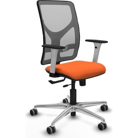 Sedia da ufficio piqueras y crespo Motilla grigio braccioli bianchi (1/2)