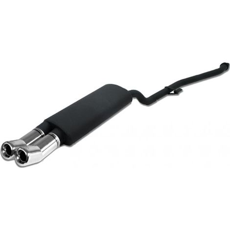 Silencieux Echappement BMW Serie 3 E30 Break 316i 1987/1991 - 2x80mm-34880192