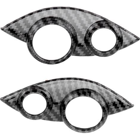 Lenkradknopfabdeckung in Carbonfaser-Optik für Smart Fortwo/Forfour 453 2015-2021
