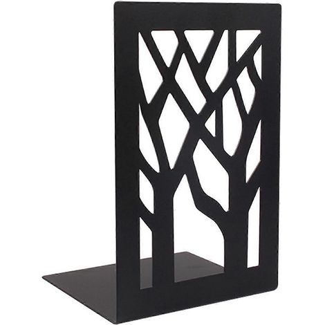 Serre-livres ajourés G-Decor pour œuvres d'art, design sablier, support de livre en métal. (1/5)