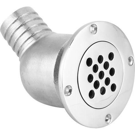 Drain de pont de bateau en acier inoxydable, 45 degrés, accessoire de remplacement pour yacht (1/5)
