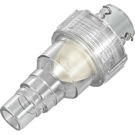 1 Clapet anti-retour DN25,Matériau PC,Fermeture lente,Évacuation condensats climatisation (1/5)