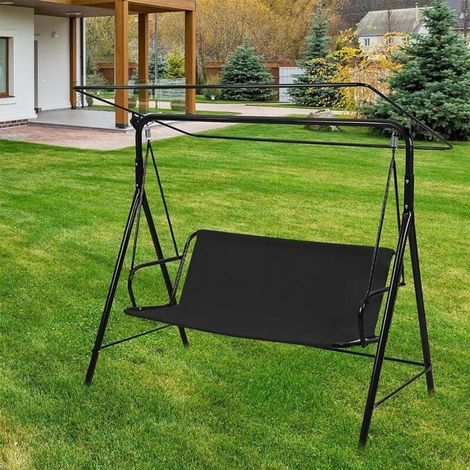 Funda para columpio de jardín, 127 x 50 x 50 cm, funda de repuesto para columpio de patio, tela Oxford 600D, protección para columpio de jardín y balcón (1/4)