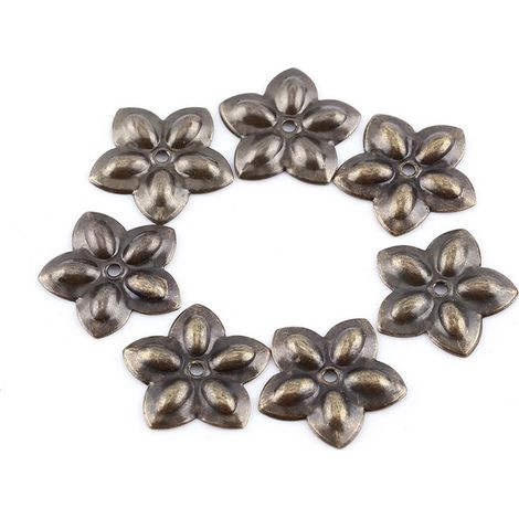 Clous de rembourrage Vintage en métal Bronze, 100 pièces, étiquettes pour meubles, canapé, chaussures, porte, clou décoratif. (1/5)