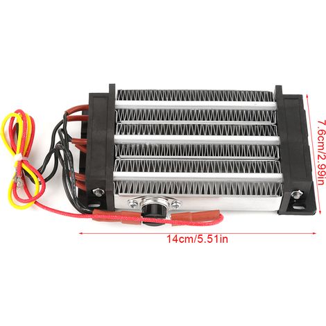 PTC-Keramik-Heizelement, elektrischer Heizlüfter, 750 W, 220 V, 140 x 76 mm (1/5)