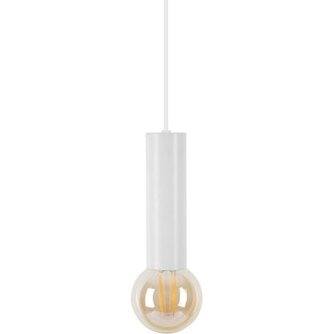 Italux Marvi Moderne 1-flammige, schmale Pendel-Deckenleuchte, E27 (1/2)
