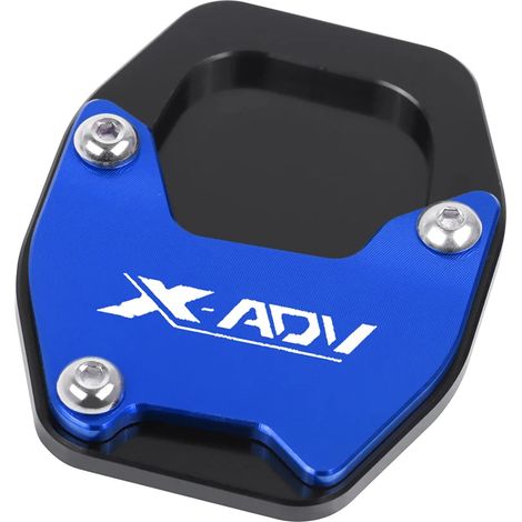 (Blue x-ADV)Almohadilla de rallonge de pata de cabra CNC pour motocicleta, plaque d'extension de tarte latérale pour HONDA X-ADV750, XADV 750, NC750X, NC 750X, 2021, 2022, 2023 maxpower (1/4)