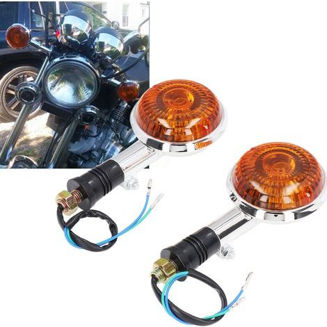 2PCS Waterproof Motorcycle Rear Turn Signal 1D6-83330-00-00 Compatible with Boulevard 1999-2001 (1/5)