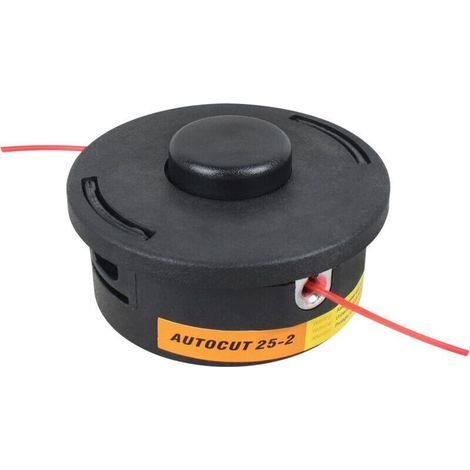 Tête de coupe 25-2 pour débroussailleuse Stihl FS 90R FS55 FS 55R FS56 FS56RC FS70 FS70R FS80 FS80R FS90 FS100RX FS110 FS110RX FS130 FS130R FS240 FS250. Remplace la référence 4002 710 2191.