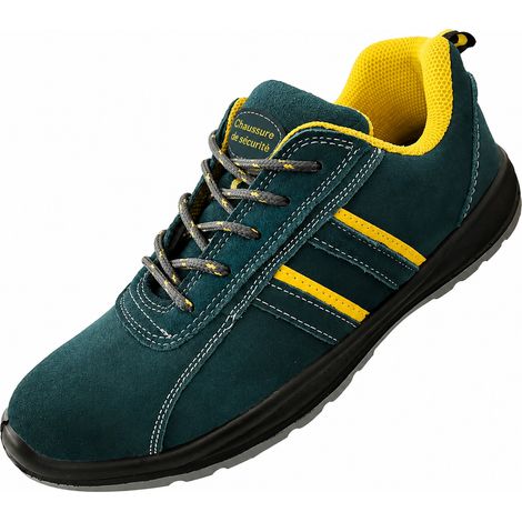 Chaussures de sécurité basses cuir suédé bleu lagon taille 40 bleu 40 1 kg – Livraison gratuite