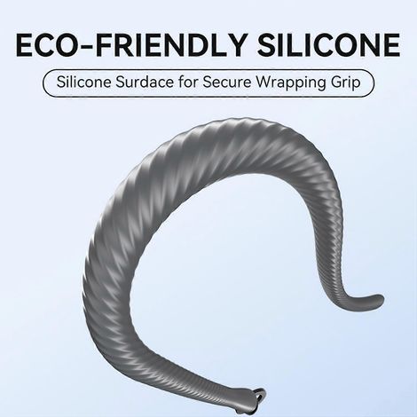 Flexibler magnetischer Handyhalter mit Drehfunktion für biegsame Handys, flexibler Armständer, 300 g Gewicht