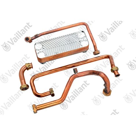 VAILLANT Intercambiador de calor BW, juego en U VCW 180 K XE y otros Vaillant-Nr. , 065034
